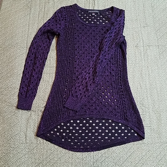 Rock & Republic PURPLE top - Picture 7 of 8